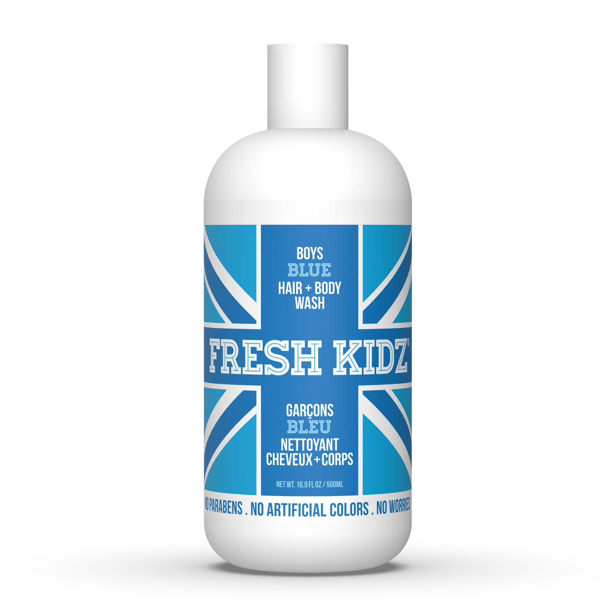 Fresh Kidz Boys Blue Bodywash + Shampoo, 16.9 fl. oz.