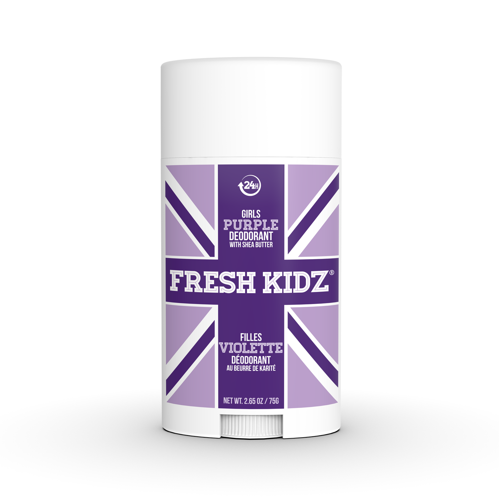 Fresh Kidz Girls Purple Stick Deodorant, 2.65 fl. oz.
