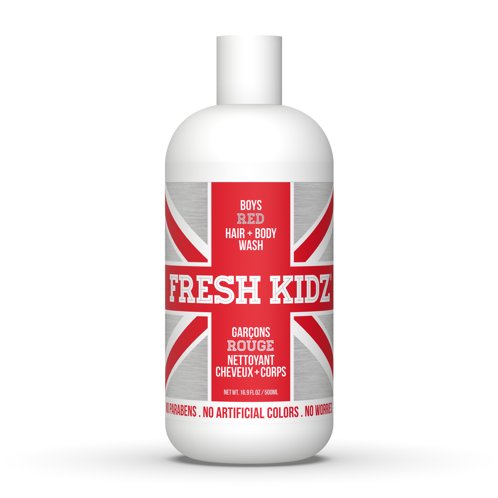 Fresh Kidz Boys Red Body Wash + Shampoo, 16.9 fl. oz.