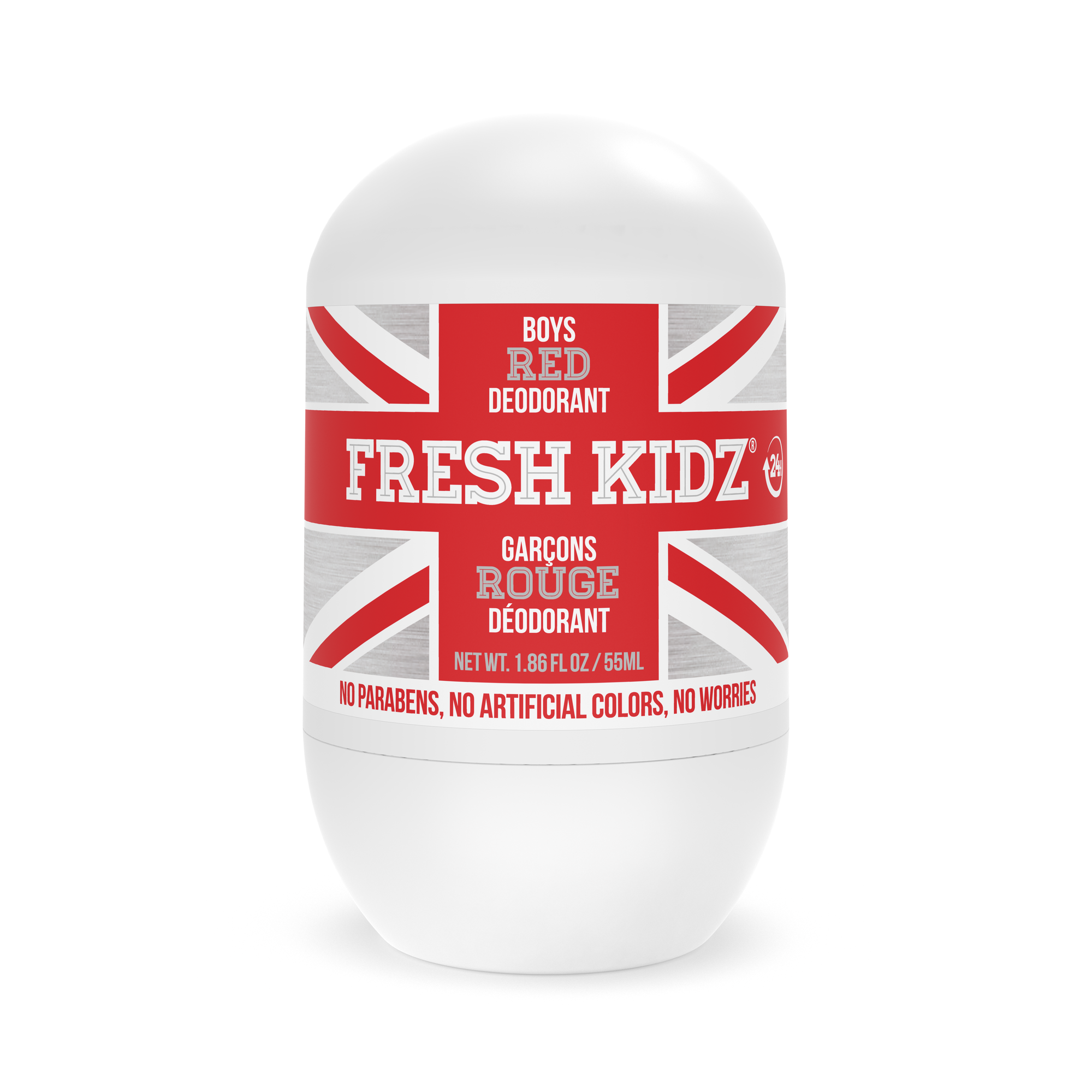 Fresh Kidz Boys Red Roll-On Deodorant, 1.86 fl. oz.