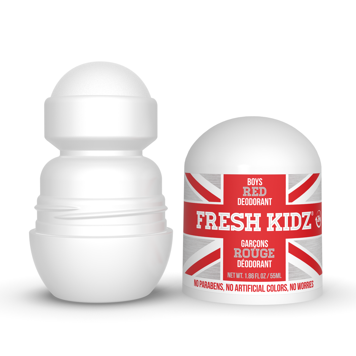 Fresh Kidz Boys Red Roll-On Deodorant, 1.86 fl. oz.